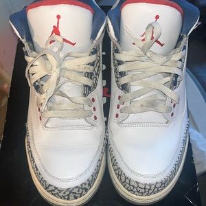 Air Jordan 3 size 11.5 no box or insoles visible wear